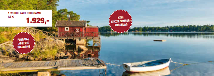 Westküste Schweden. Rundreise mit Flug ab Deutschland 